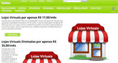 Desktop Screenshot of loja.gedan.com